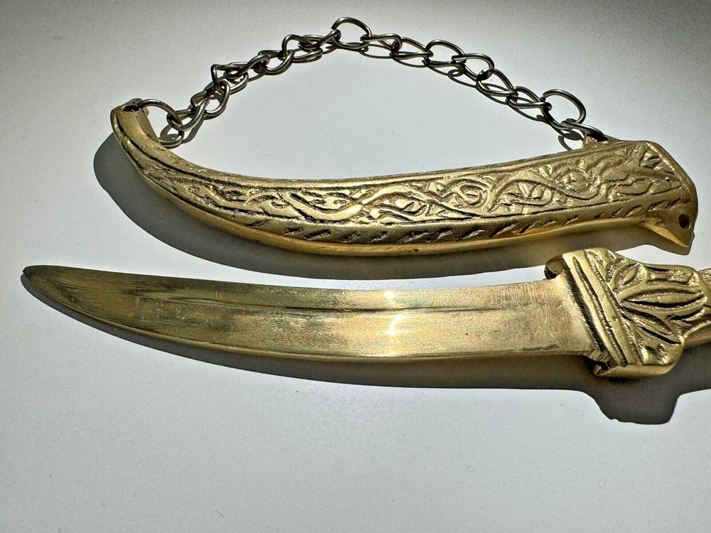 Handmade Egyptian copper dagger with Pharaonic design