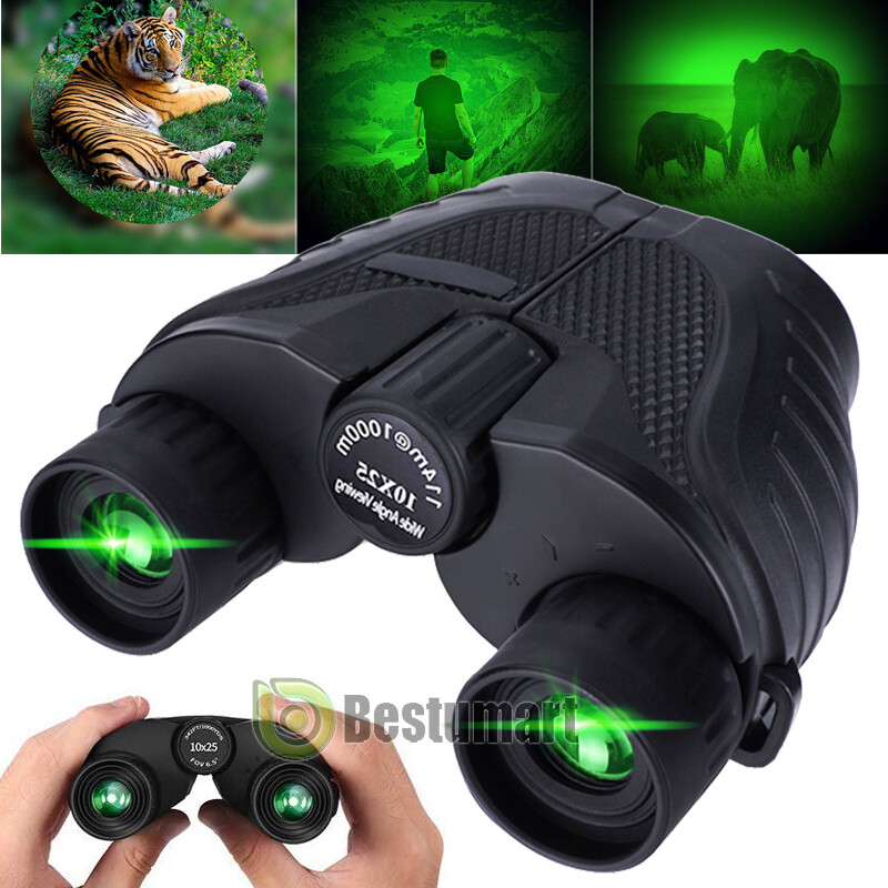 100x180 Autofocus Binoculars Powerful Long Range Fixed Focus Telescope Goggles