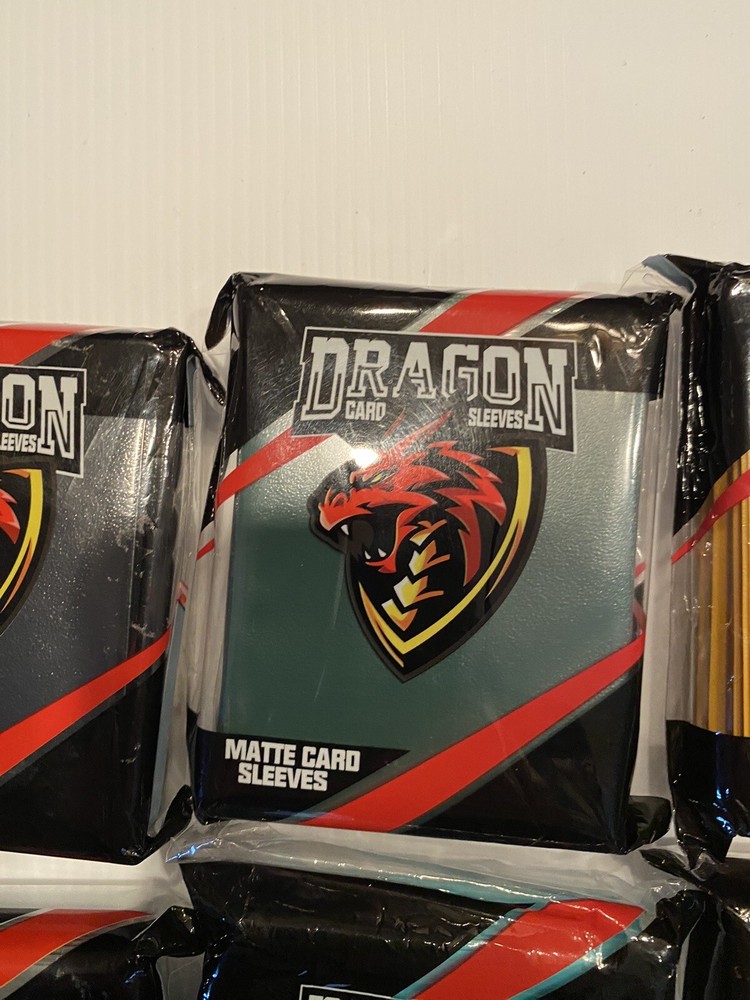6-pack Dragon Shields 100CT Standard Size Deck Protector Classic Sleeves