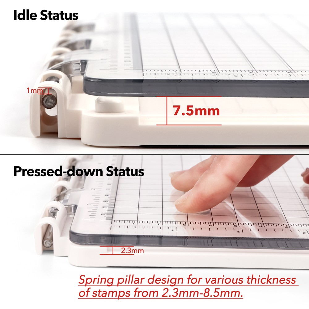Stamp Positioner Perfect Stamping Tool Stamp Positioning Tool for DIY Scrapbook