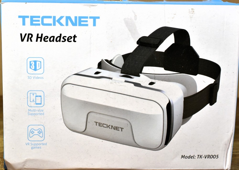 Tech Net VR headset 3D videos multi size supported VR supported games model