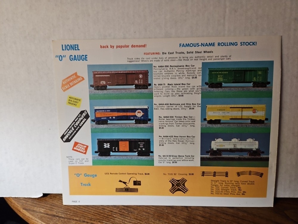 Lionel 1969 catalog. Golden Spike Centennial