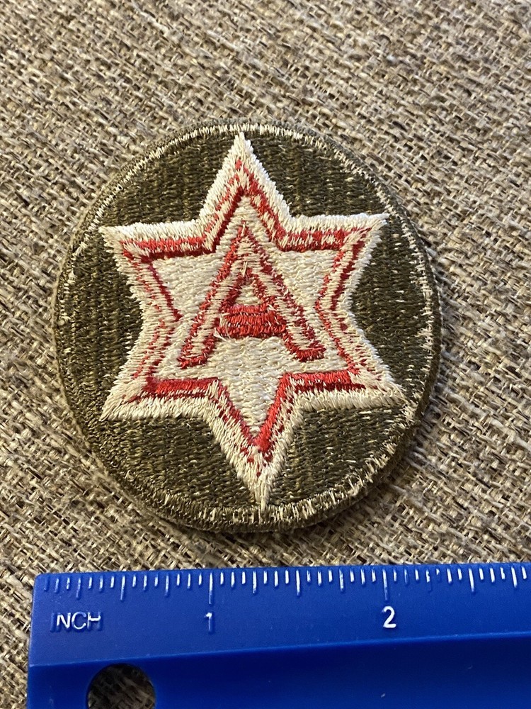 US Army 6th Army A Patch INV8261