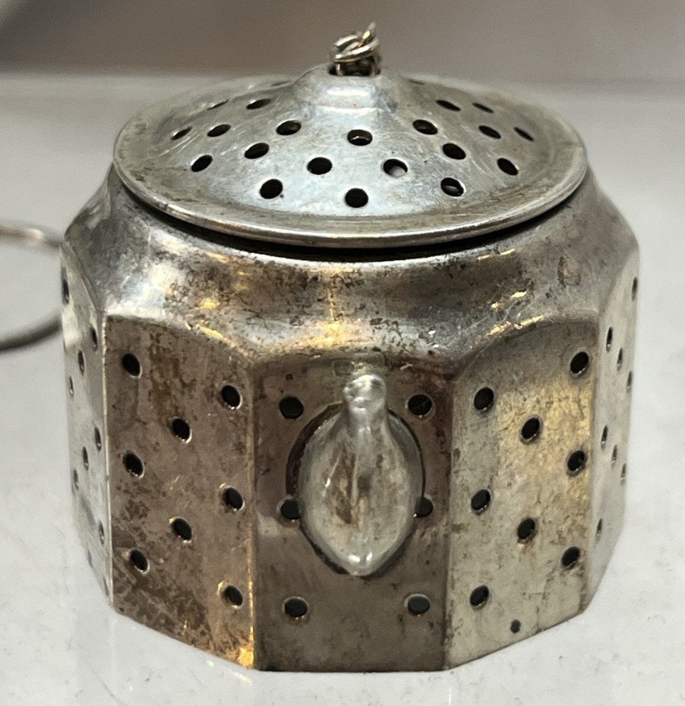Amcraft Sterling Mini Teapot Teaball No Monogram