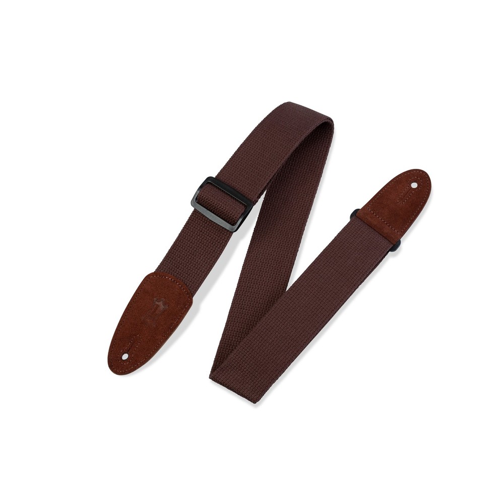 Levy's MC8-BRN 2" Cotton Guitar Strap - Brown