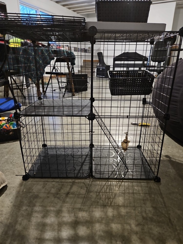 Small/medium Pet Cage Re-sizable And Re Shape-a-ble