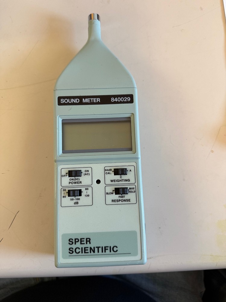 Sound Meter 840029 Sper Scientific