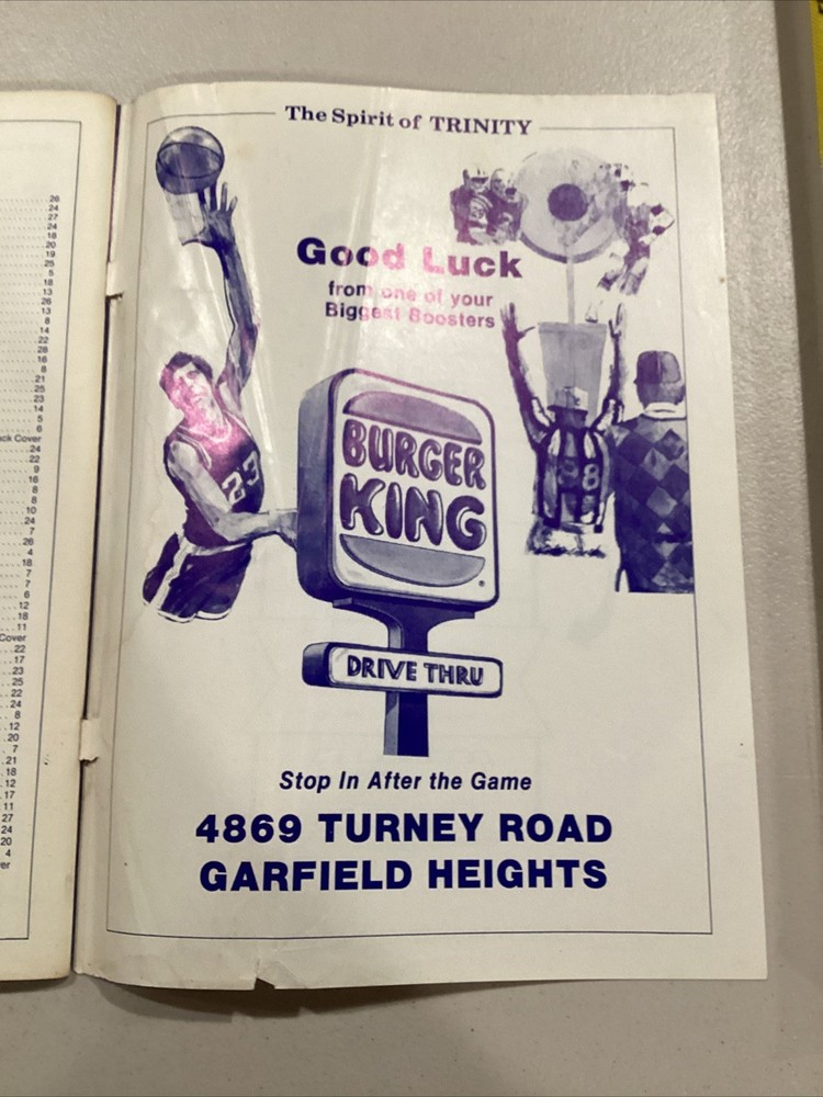 1979 Trinity v Ashtabula Saint John High School Football Program