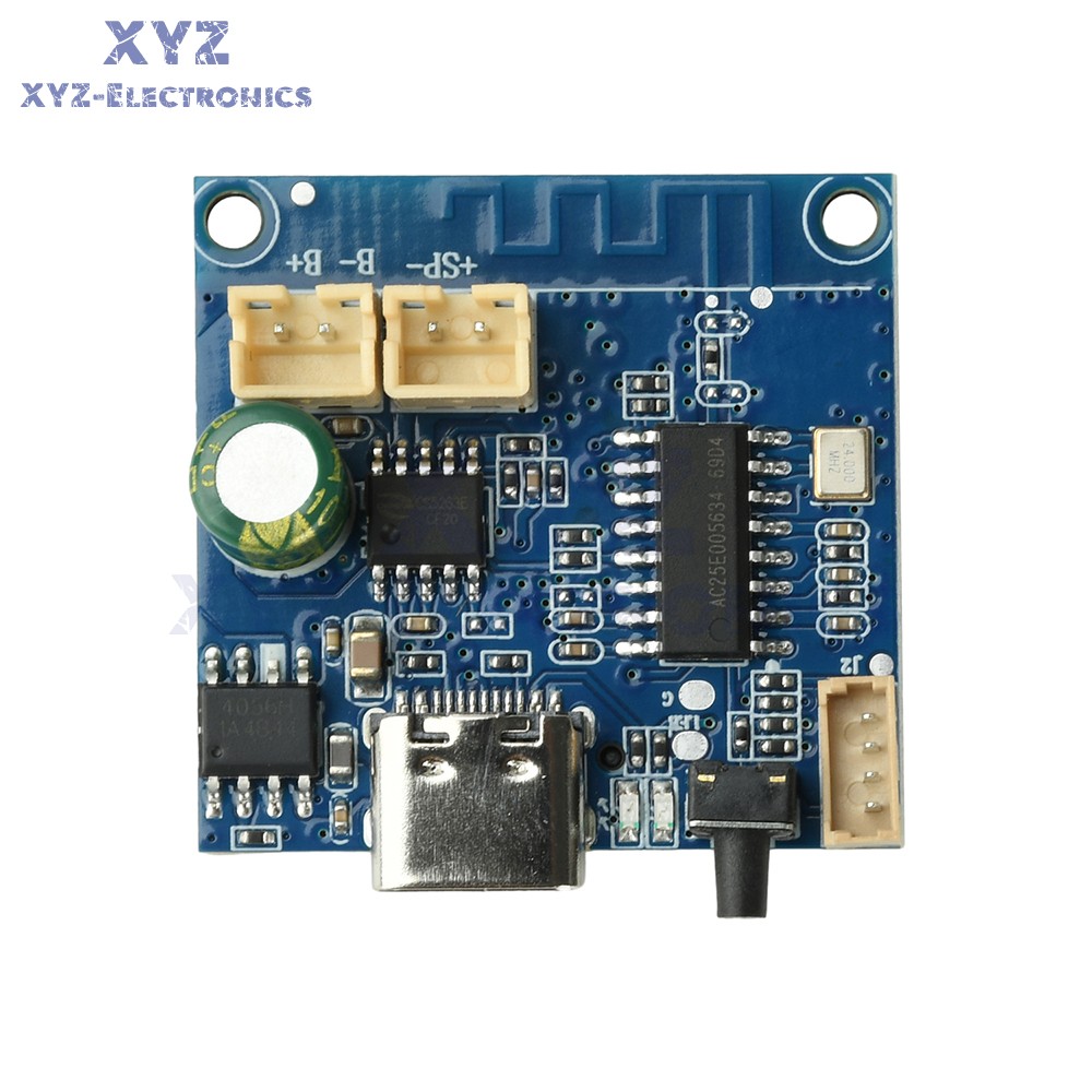 DC3.3-4.2V 5W Bluetooth Amplifier Module Rechargeable Tuning Support TF Card TWS
