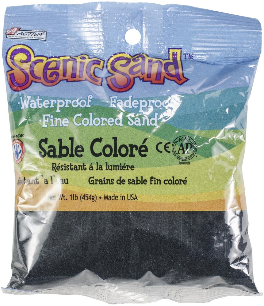 Activa Scenic Sand 1lb-Deep Black