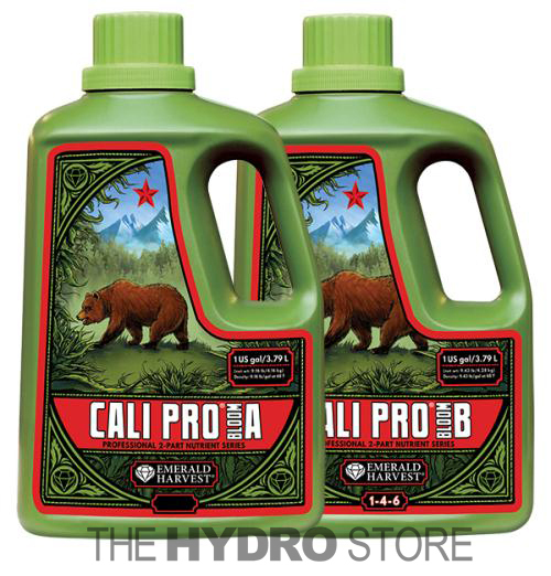 Emerald Harvest - Cali Pro Bloom A & B - Gallon - 2- Part Base Nutrient Bloom