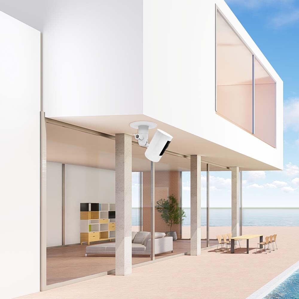 HOLACA Adjustable Screwless Wall Mount Bracket for Ring Stick Up Cam