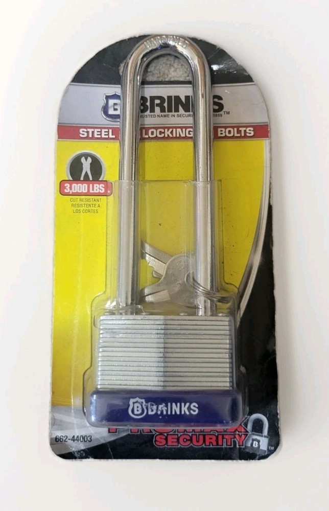 Brinks Pro max Security 662-440033 Padlock