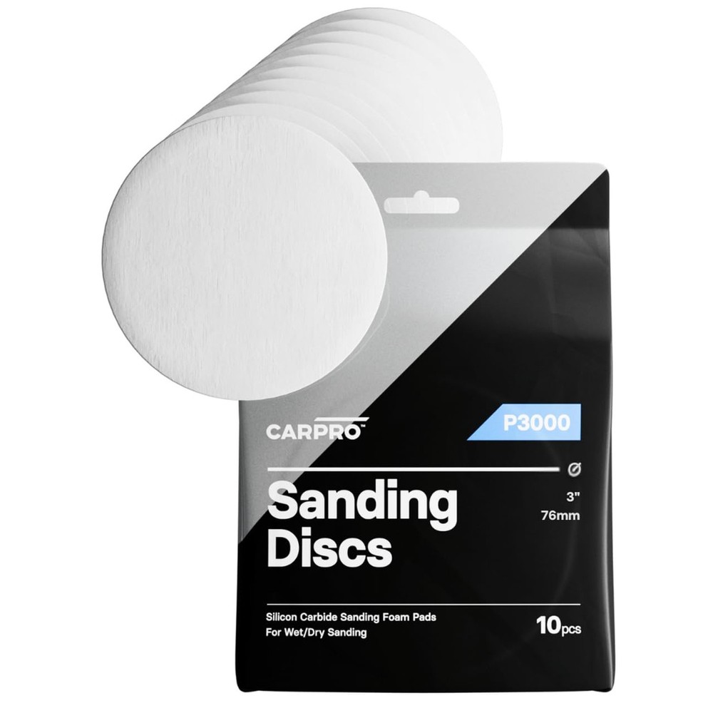 CARPRO Sanding Discs - Silicon Carbide Sanding Foam Pads, Remove Paint Defect...