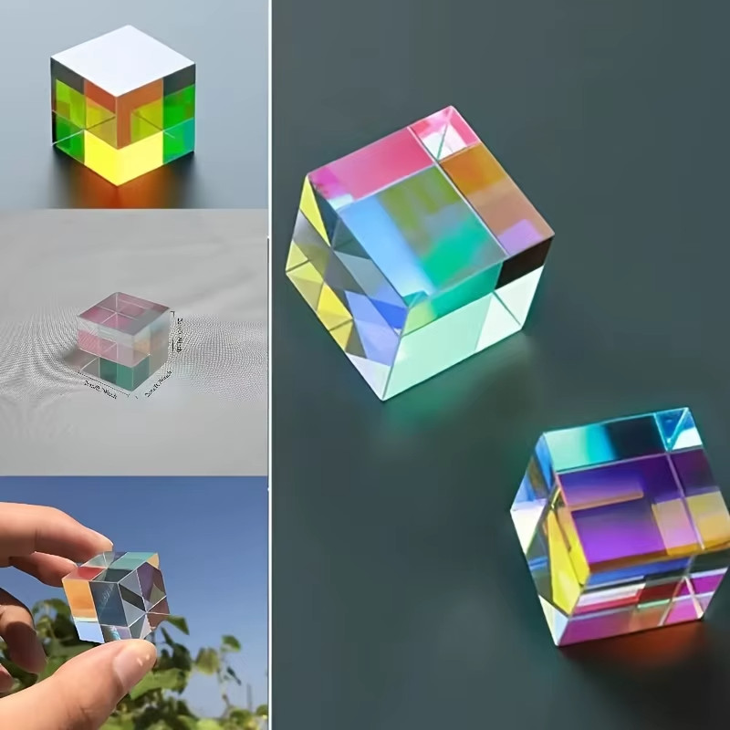 Beam Combine Cube Prism Mirror For Diode Module Toy Physics Teaching