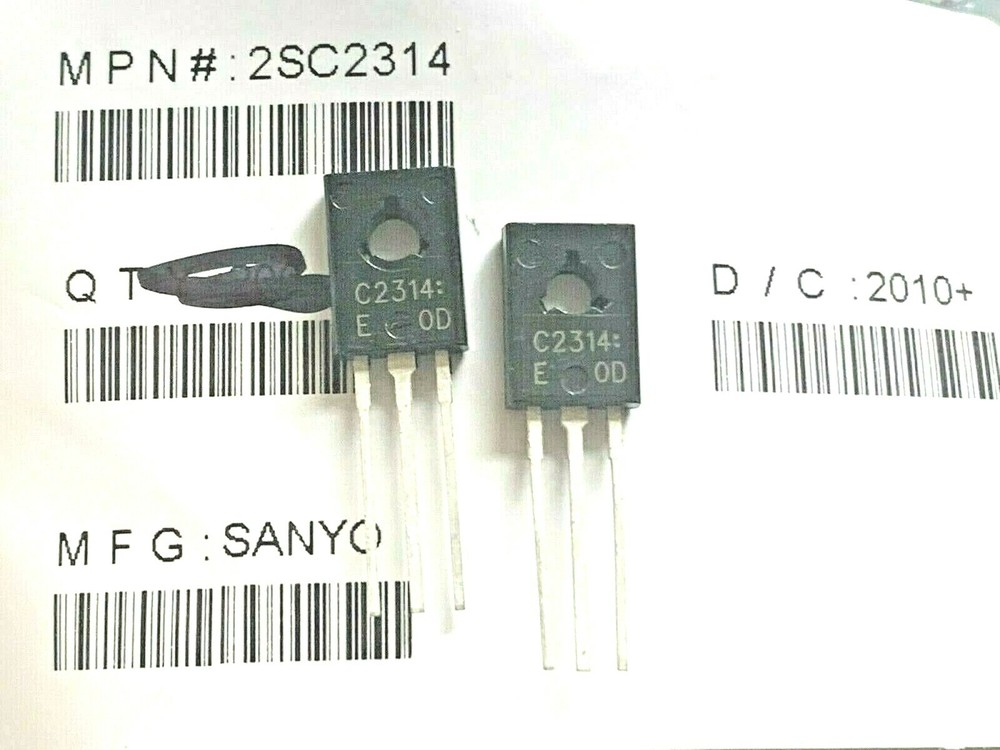 10Pieces Sanyo 2SC2314 NPN ECG295