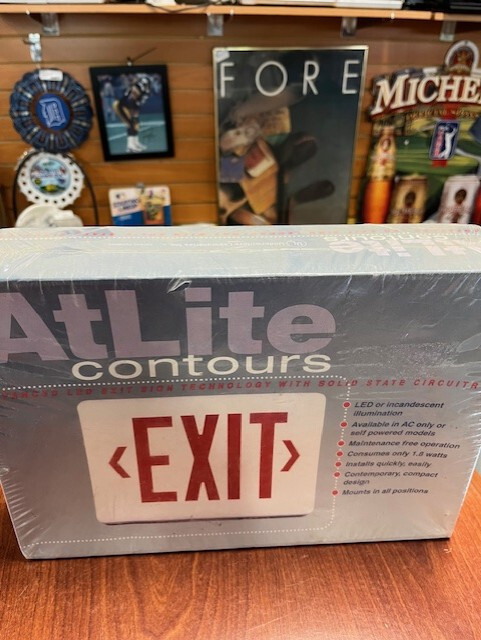 AtLite Contours PAL-RU Advanced LED Exit Sign Solid State