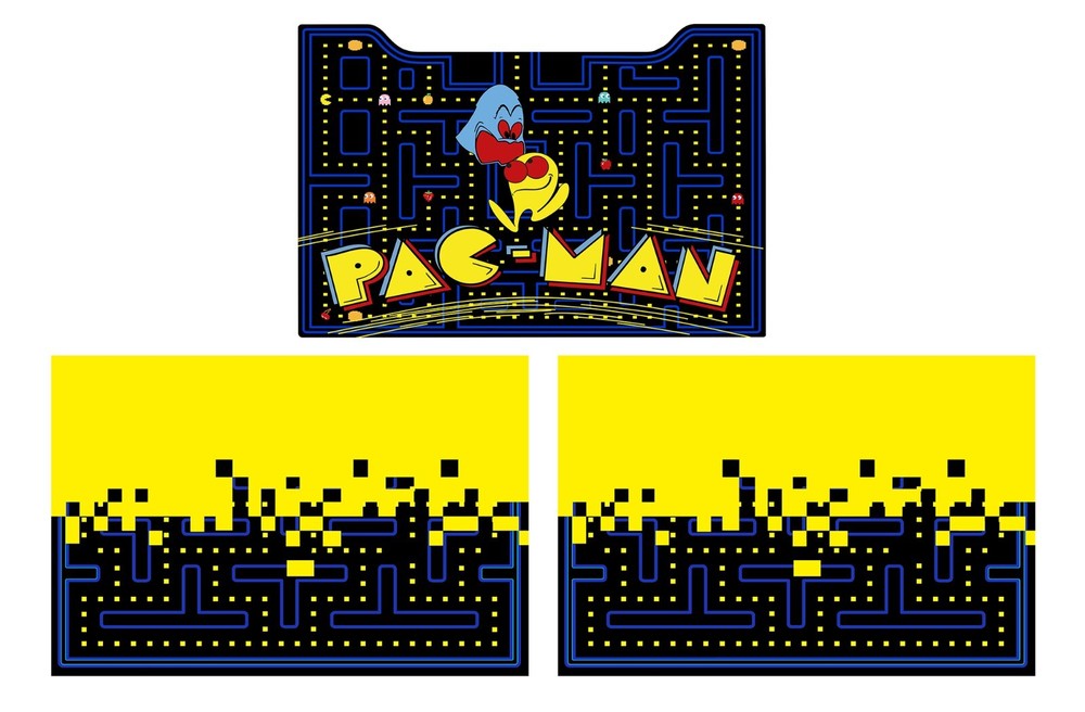 Custom Arcade 1up Cabinet Riser Graphics Decals Stickers