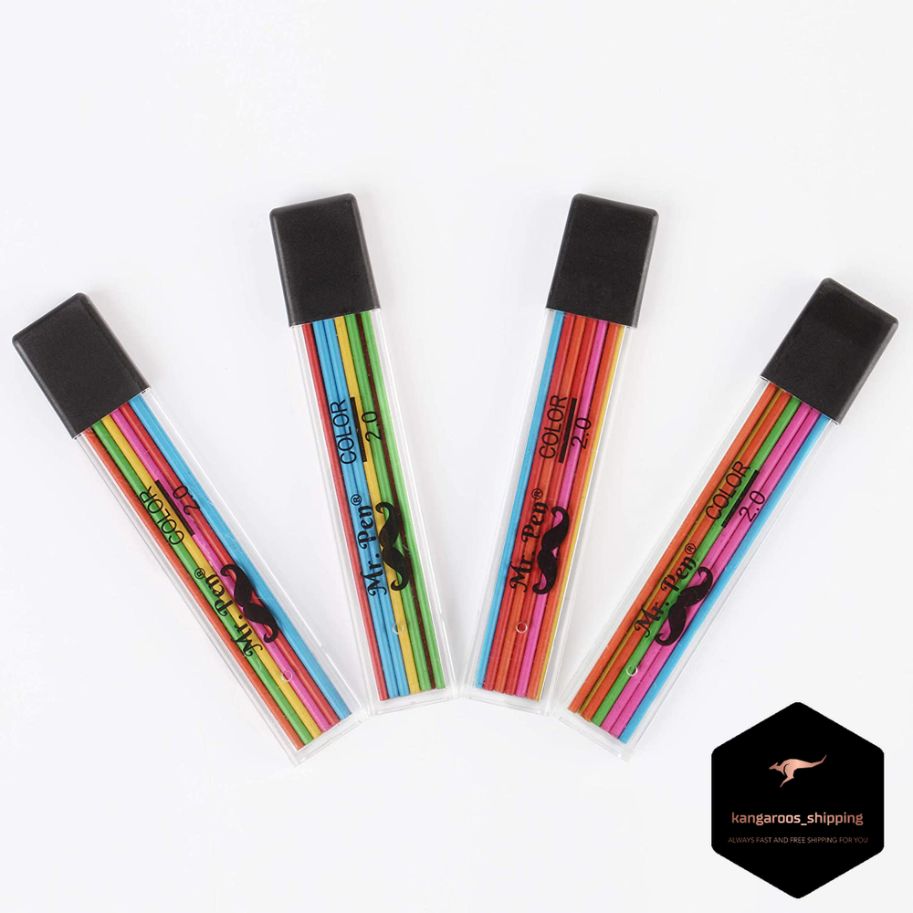 Mr. Pen Mechanical Lead Pencils Refills 2mm 48 Pack