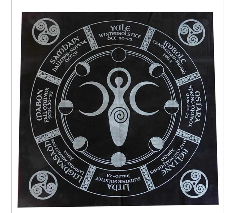 Moon Goddess Altar Cloth