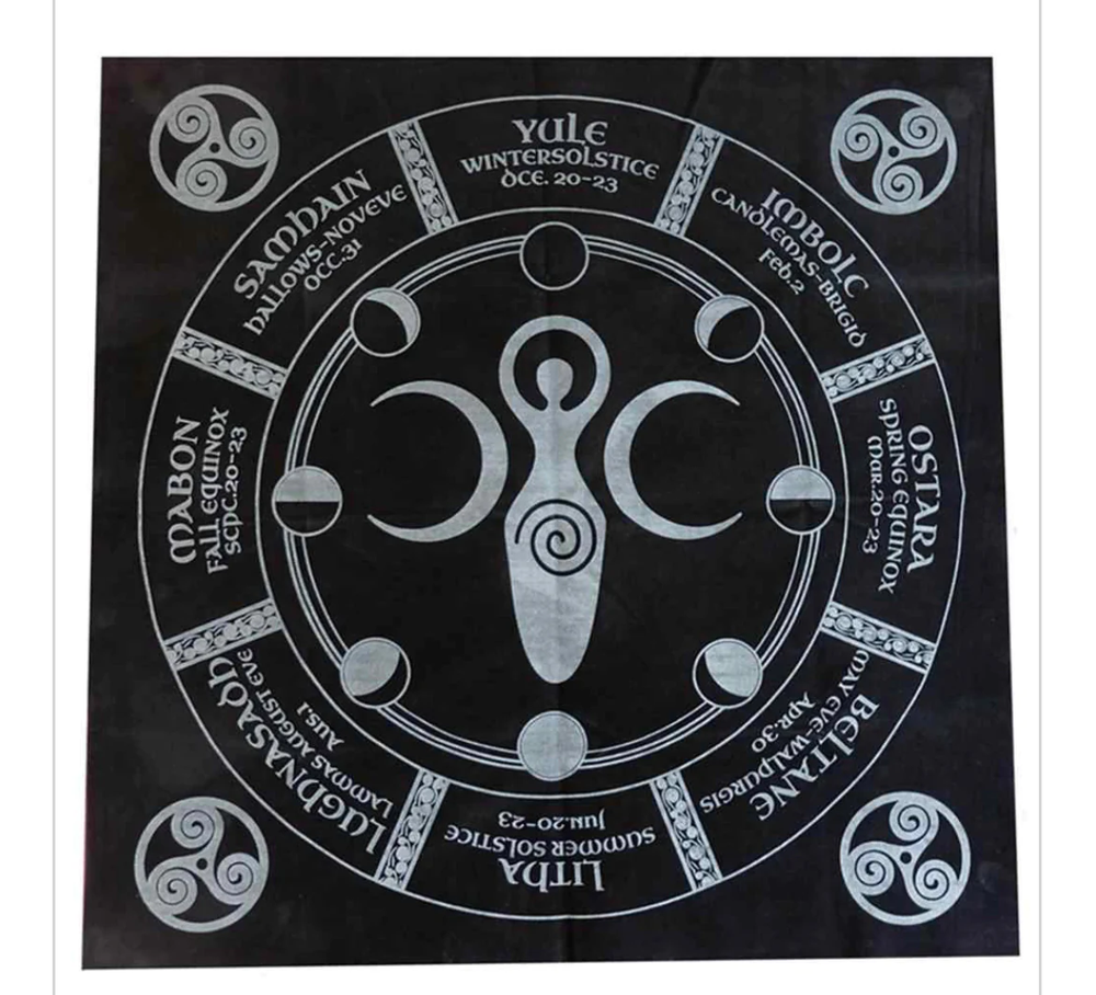 Moon Goddess Altar Cloth