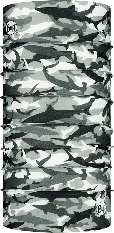 BUFF Coolnet UV+ Junior Shark Camo