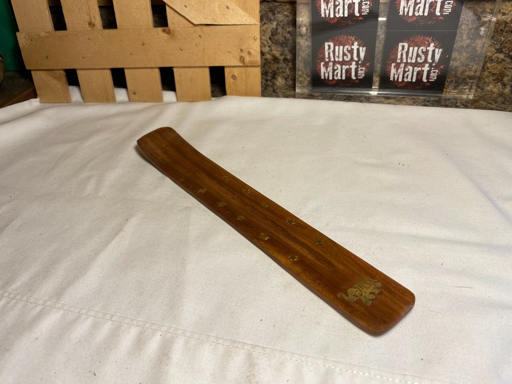 Wooden Incense Stick Holder Ash Catcher