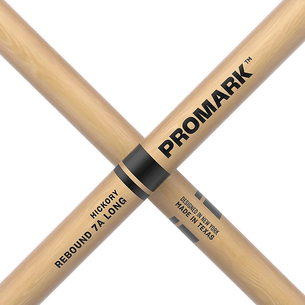 Promark Rebound Long Hickory Acorn Tip Drumstick 7A