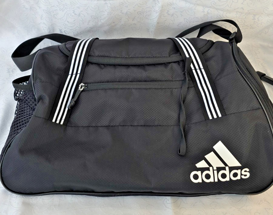 Adidas Women's Squad 4 Duffel Bag Black/White