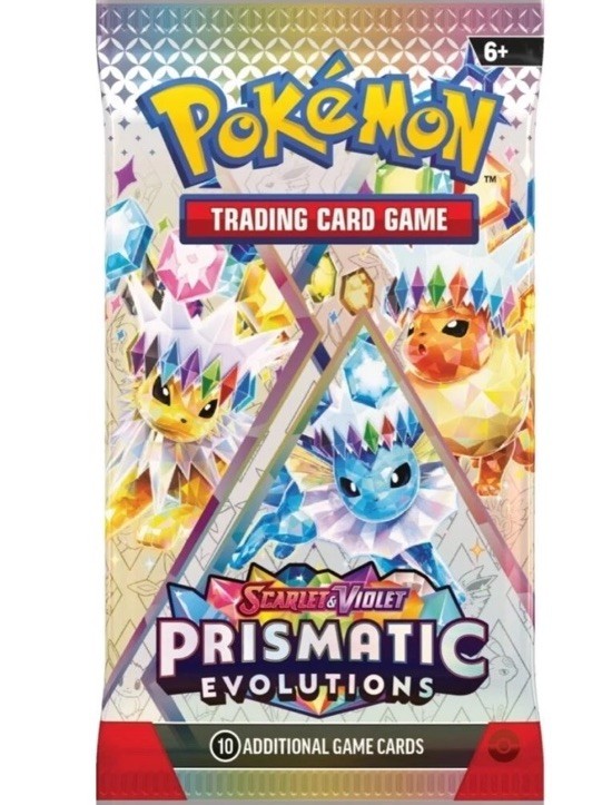 Pokemon Prismatic Evolutions Booster Pack