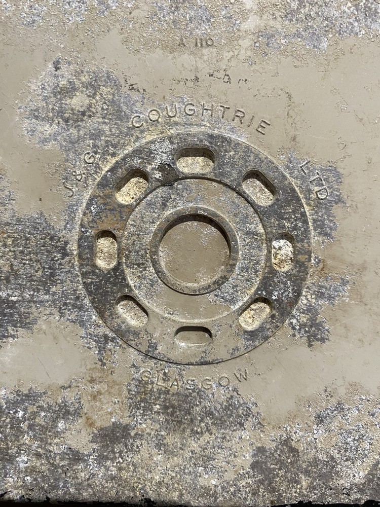 Vintage Coughtrie Bulk Head Light , As Found