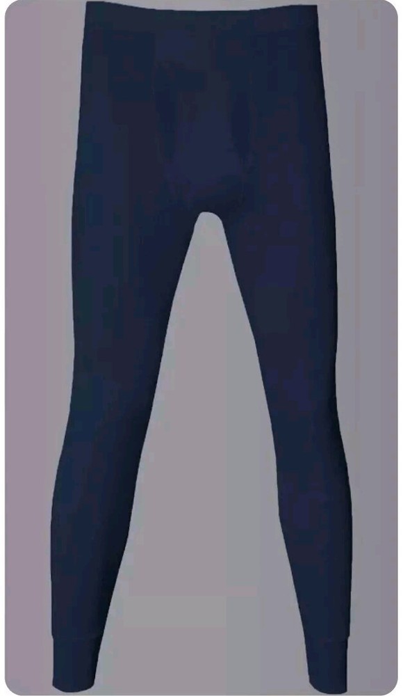 Watson’s Waffle Gaufre Men’s Long John Baselayer Size Small Navy