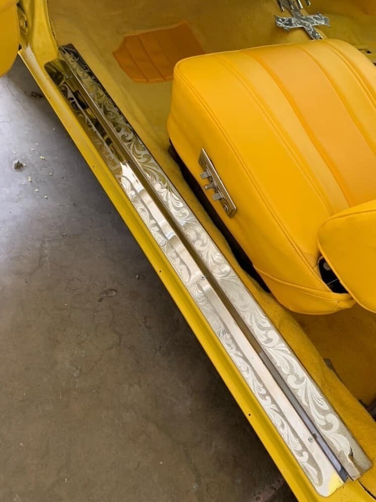 G Body Engraved Door Sills