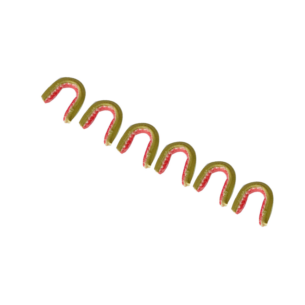 6/12 Archery Bow String Nocking Points Strings Nock Sets Brass Buckle Clip Knock