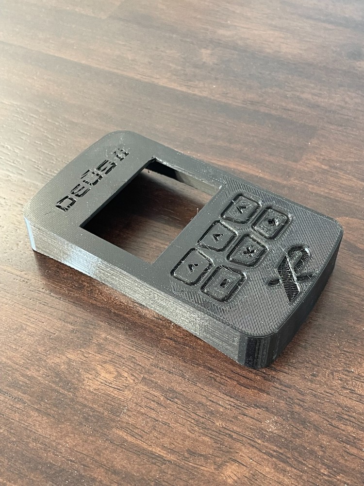 XP Deus 2 Control Box Bumper Cover Black