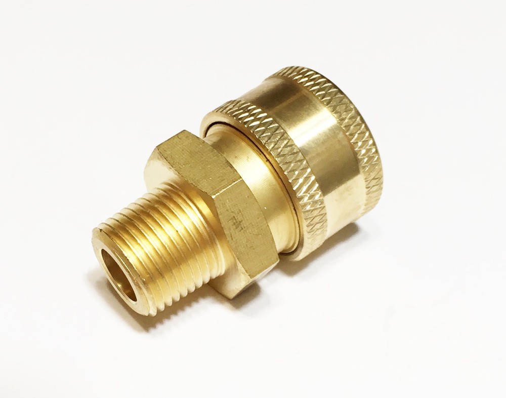 Pressure Washer Cleaner 1/4" Male NPT Quick Connect Easy Release Socket Coupler