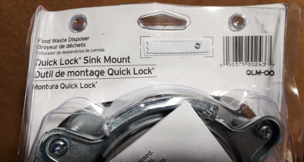 InSinkErator QLM-00 Chrome Quick Lock Sink Mount (Qty 4)