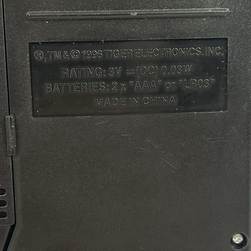 Tiger Electronics Word Chaos Electronic Game