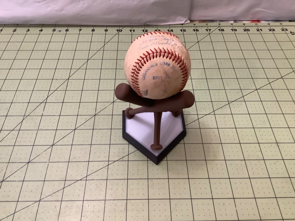 Baseball Holder 3D Printed Display Case for Baseballs  for player Signed balls