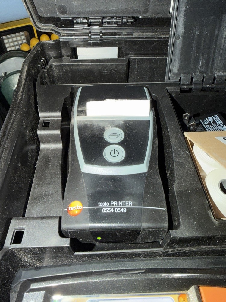 TESTO 320 FLUE GAS ANALYZER KIT COMPLETE WITH PRINTER