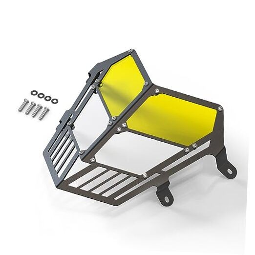 Motorcycle Headlamp Shield Lamp Protector Compatible with Yamaha Tenere 700