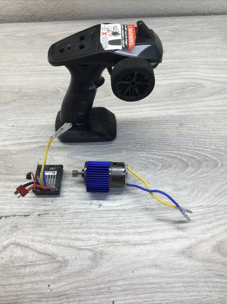 Transmitter, Brushed ESC/Receiver  & Brushed 3650 Motor From HBX 2995