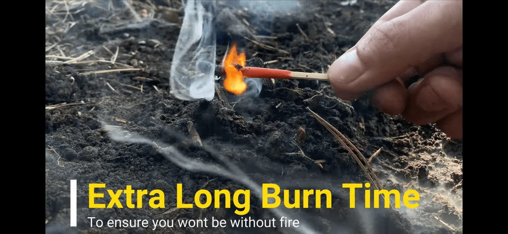 Black Beard Fire Starter - Storm Proof Matches