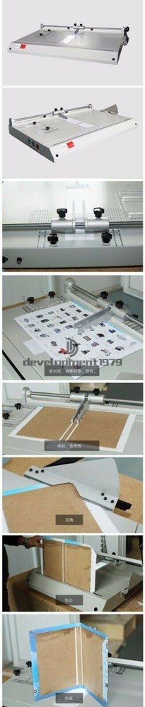 1PC Pro A3 Hard Cover Case Maker Desktop Hardback Hardbound Making Machine