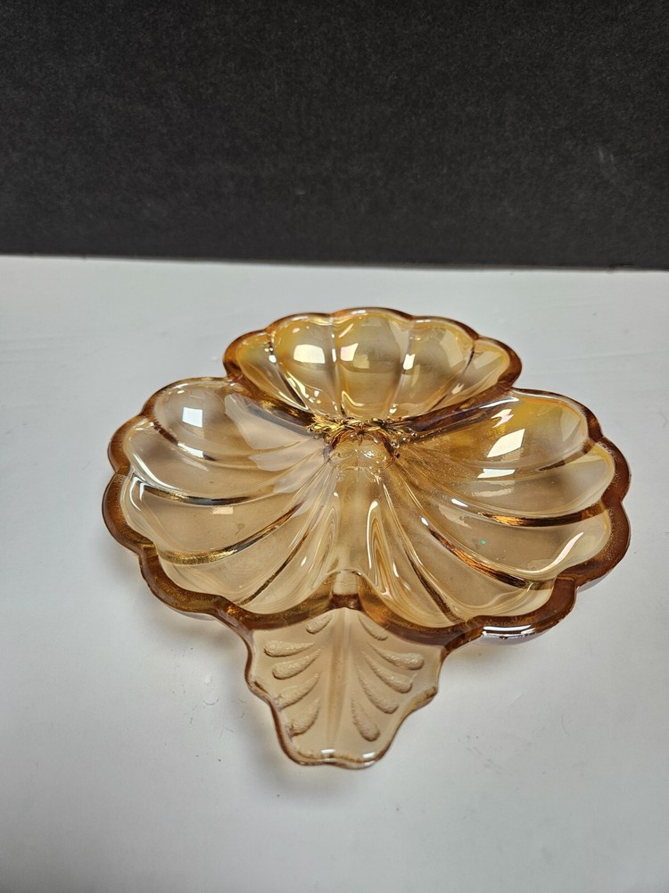 Carnival Glass 6" Nut Dish