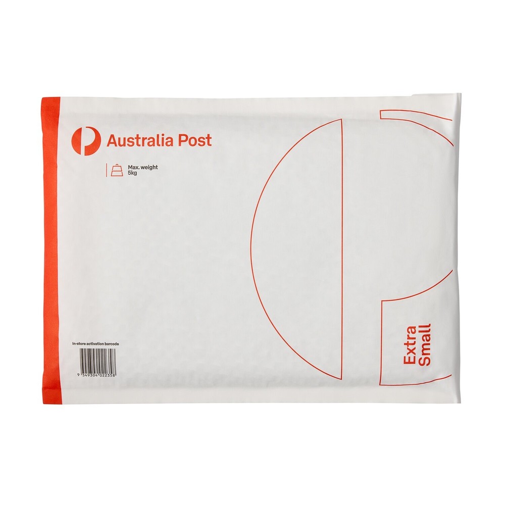 10x Australia Post Extra Small Flat Rate Satchels Padded Mailer No Postage