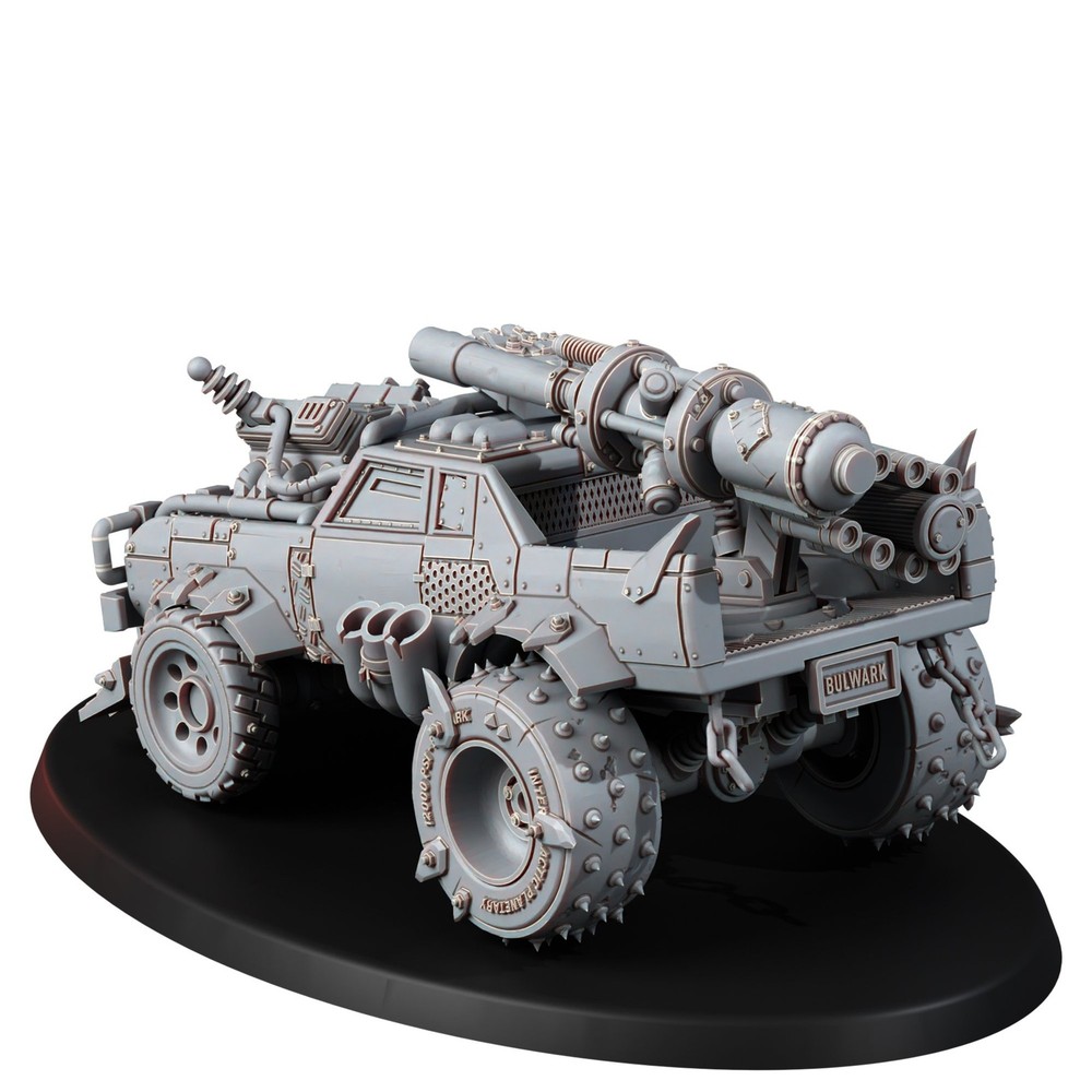 ORK DRAGSTER WITH ENERGY CANNON