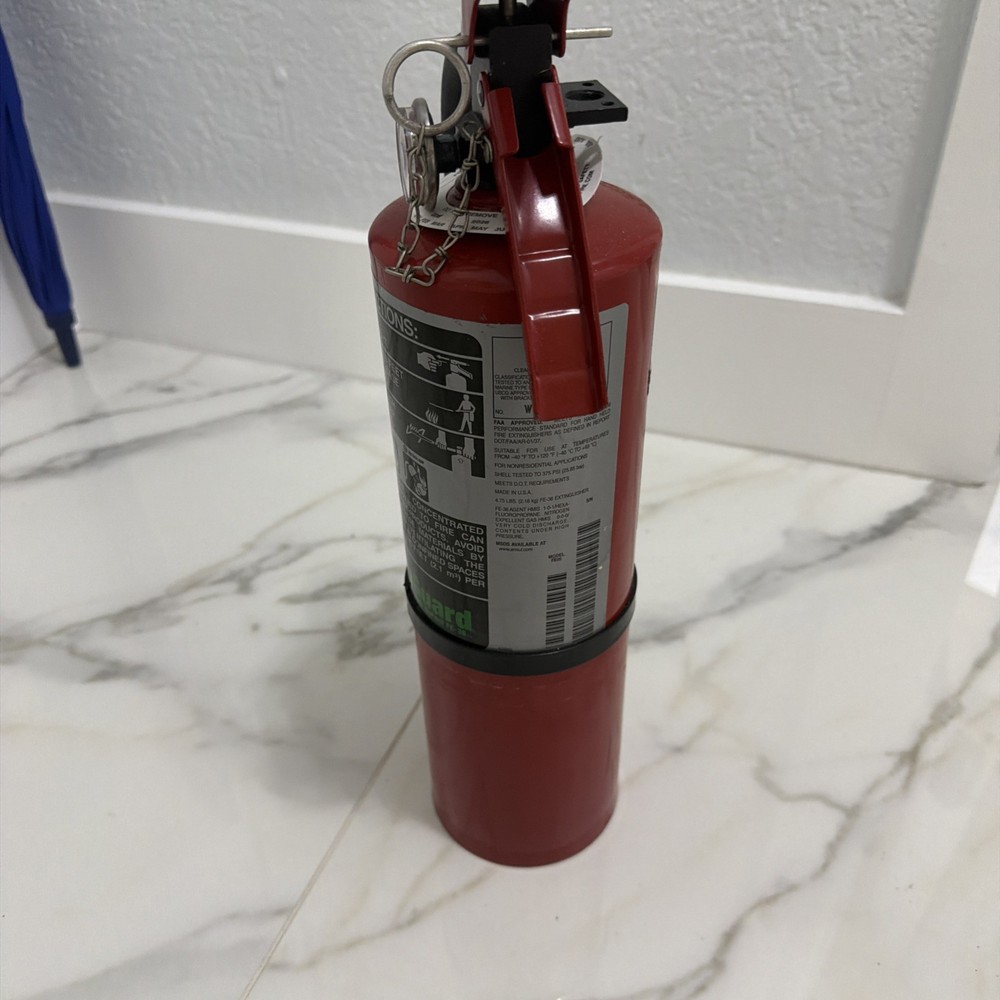 Ansul CleanGuard Clean Agent Fire Extinguisher 5lb Server Room Safety