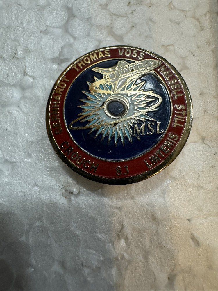 Vintage NASA Space Shuttle Pin - 1983 MSL