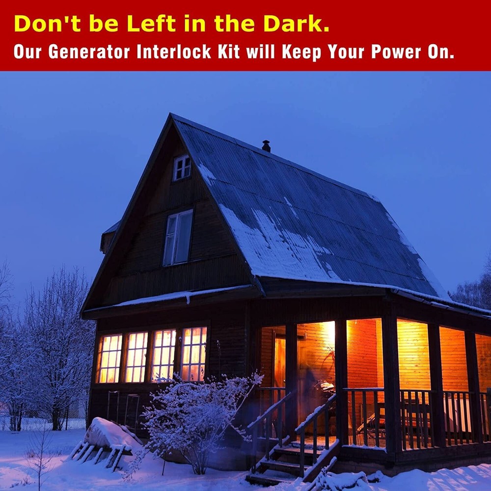 Generator Interlock Kit for GE Electrical Vertical Main Breaker 150A/ 200A Panel